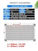 Black Outdoor Sun Shade Mesh Net 1pc